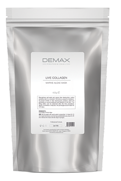 Live collagen marine algae mask