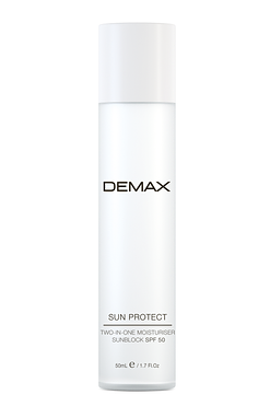 2-in-1 moisturiser sunblock SPF 50